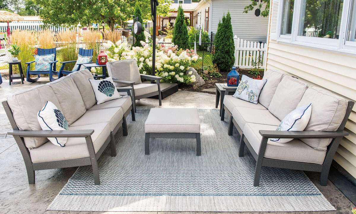 E.C. Woods outdoor patio furniture